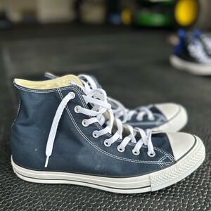 Converse Navy High Top Sneakers Mens 11